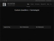 Tablet Screenshot of kurtisjewellers.com